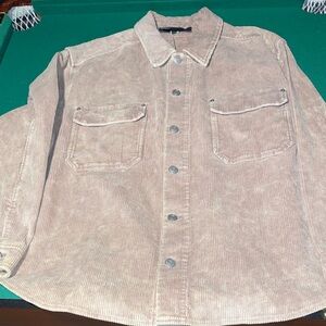 Kith Light Tan Corduroy Shirt Jacket
